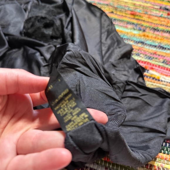 Vintage Val Mode Black Lace Slip Dress – Made in USA (Size M) - Picture 7 of 7